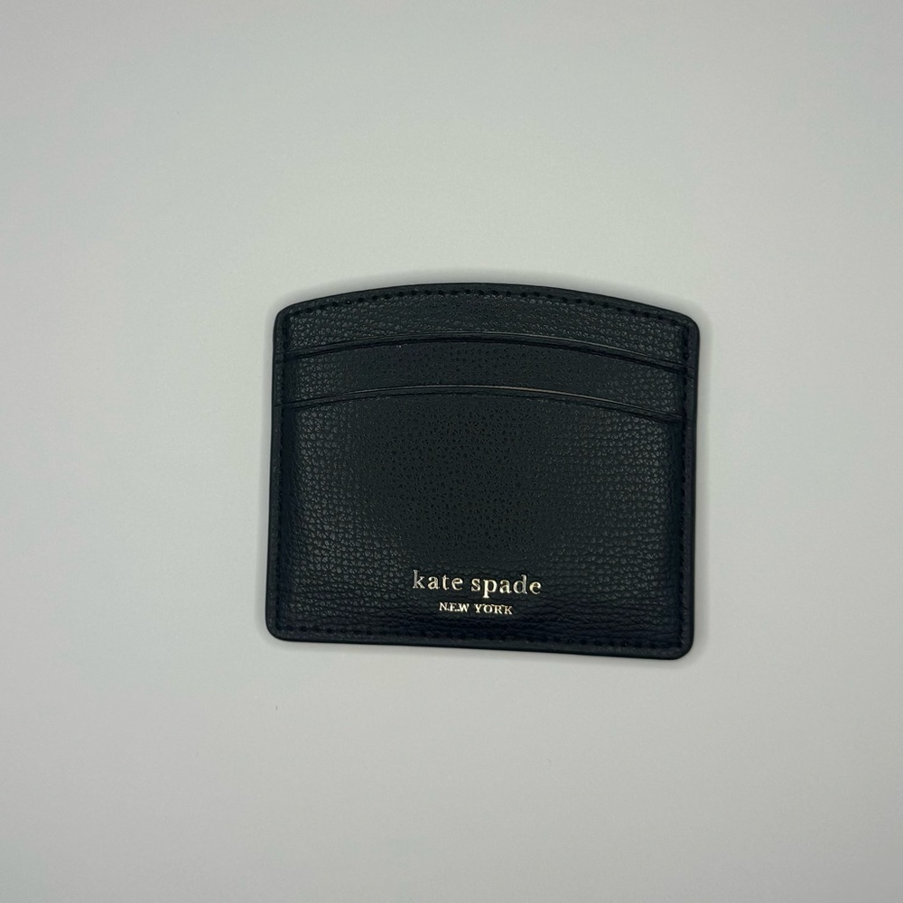 Black Kate Spade card holder